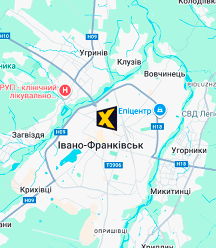 Відділення FinX в Івано Франківському, Миттєве погодження на картку до 50 000 грн
