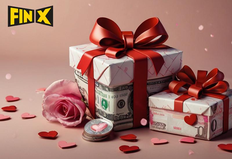 Финансовые подарки ко Дню влюбленных вместе с FinX